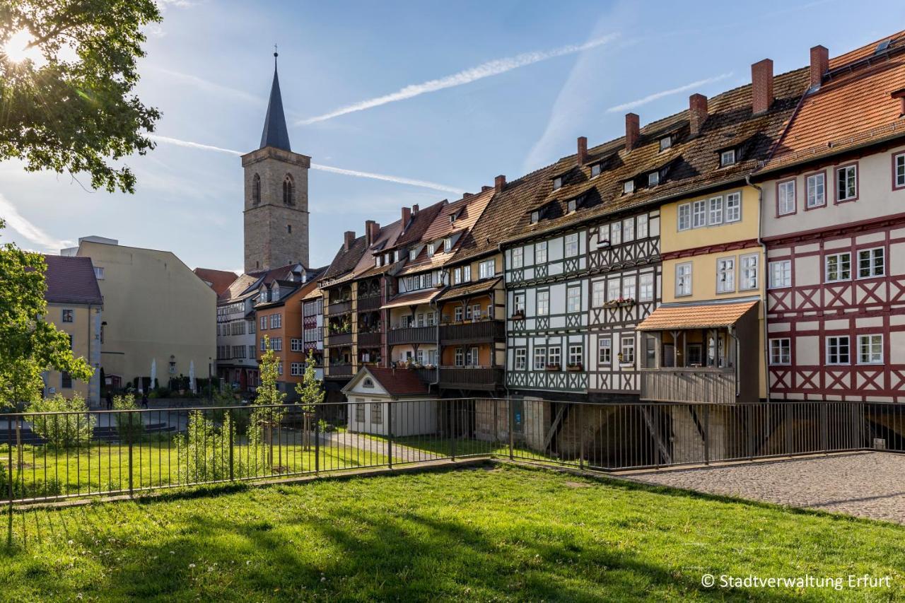 Ferienwohnung Zur Trolle Erfurt Dış mekan fotoğraf